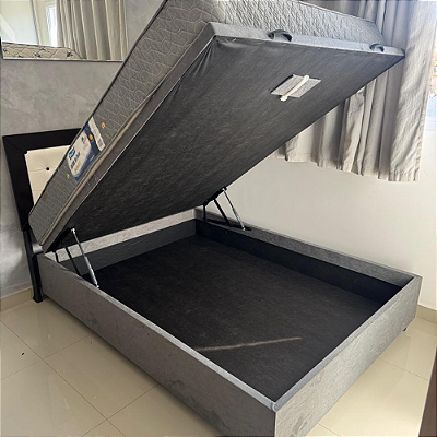 Base Baú Casal Padrão WLBAS04 - 1,40 Largura