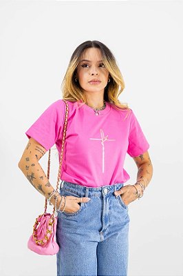 Tshirt - Fé - Aplicação