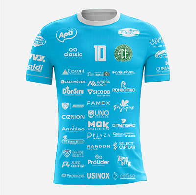 Camisa Chapecoense Futsal | 2026 Original - Treino Goleiro azul Masculina