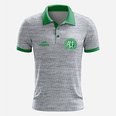Camisa Polo Chapecoense Futsal | 2026 Original – Viagem Mescla grafite Masculina
