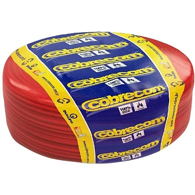 Cabos Flexíveis 4mm²-2,5mm-1,5mm 750V Cobrecom Varias Cores 50 Mts