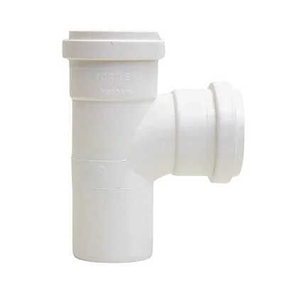 Te de Esgoto Série Normal PVC Fortlev/Amanco/Krona