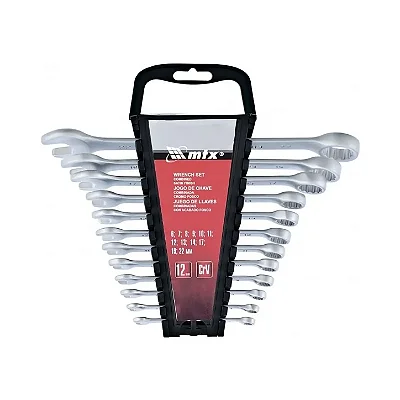 Jogo Chave combinada MTX/ Gedore / Tramontina 12 Peças 6 - 22mm