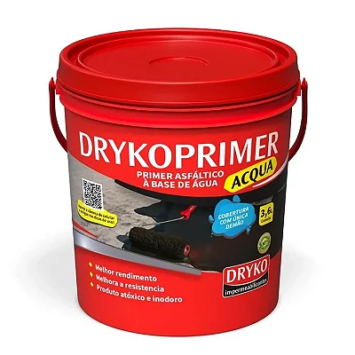 Primer Asfáltico Drykoprimer para Mantas Base Água