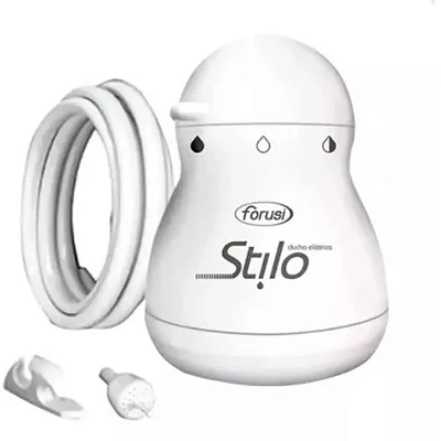 Ducha Stilo Forusi 3 Temperaturas 5400W 220V Branca