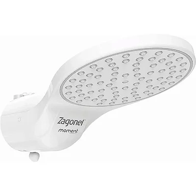Ducha Moment Zagonel Branca Multitemperatura 6800W 220V