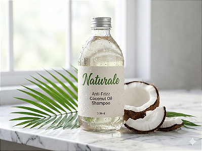 Shampoo Antifrizz com Óleo de Coco 300ml