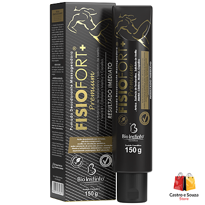 Pomada Massageadora Fisiofort Premium 150g Bio Instinto