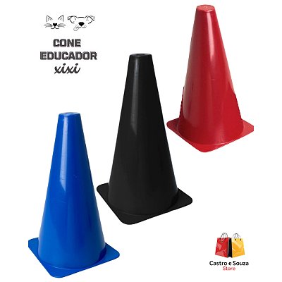 Cone Sanitário para Cães | Poste Xixi Educador | Postinho Adestrador Pet | Fácil Limpeza