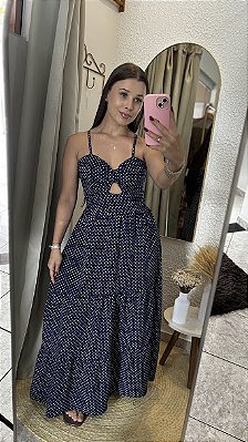 Vestido Longo Estampado