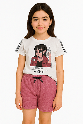 Conjunto Juvenil Feminino Pop Girl