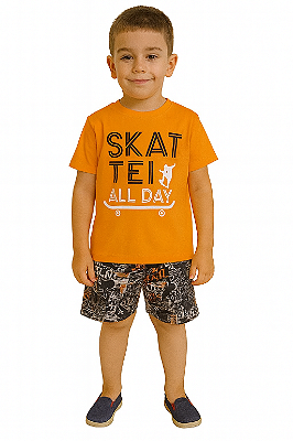 Conjunto Infantil Skate All Day