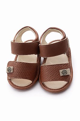 Sandália Infantil Marrom com Velcro
