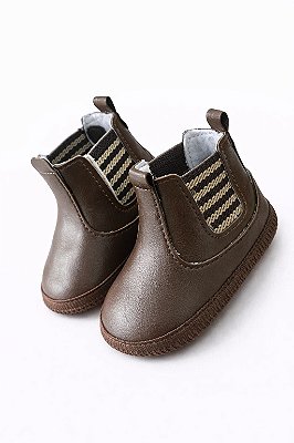Botinha Bebê Marrom
