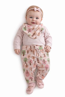 Conjunto Mafessoni Body, Mijão e Bandana Bosque Encantado