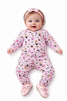 Conjunto Body e Calça Mafessoni Estampinha Delicada