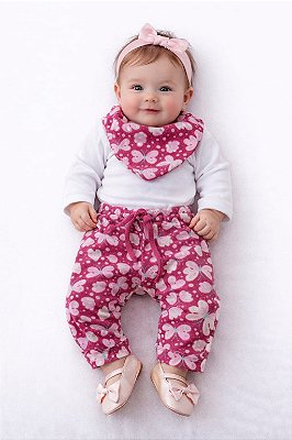 Conjunto Mafessoni Borboletinhas Charmosas