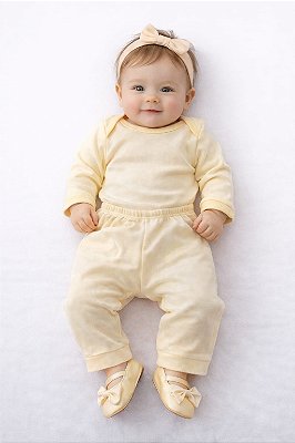 Conjunto Radani Amarelinho Delicado