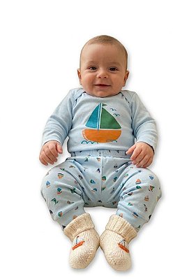 Conjunto Mafessoni Body e Mijão Barquinho