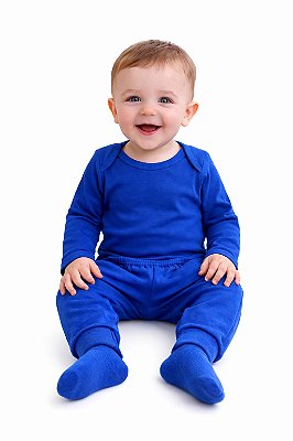 Conjunto Body e Mijão Radani Azul Royal