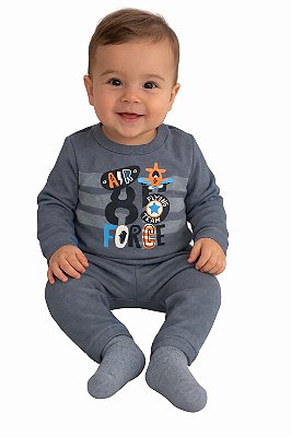 Conjunto Moletom Mafessoni Air Force Azul