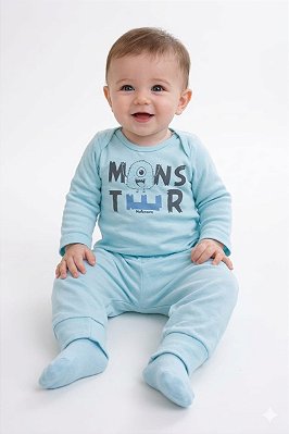 Conjunto Mafessoni Body e Mijão Monster Azul