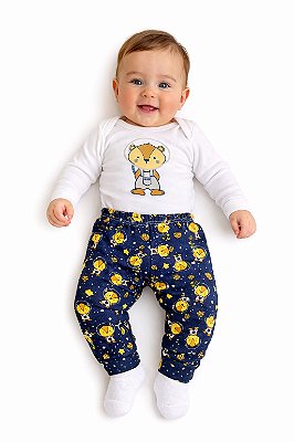 Conjunto Body e Mijão Mafessoni Astronauta (Marinho)