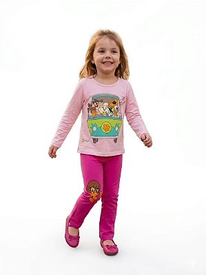 Conjunto Meia Estação Malwee Menina Estampa Divertida
