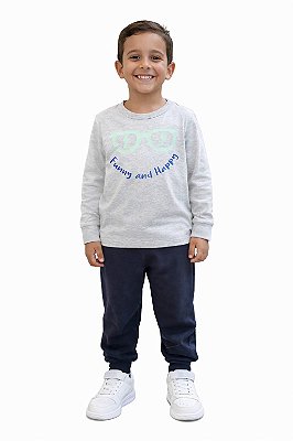 Conjunto Meia Estação Malwee Funny and Happy