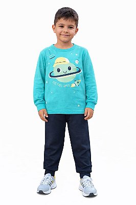 Conjunto Meia Estação Malwee Planeta Amigo