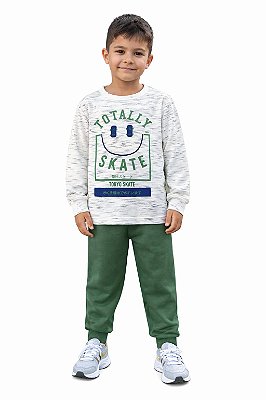 Conjunto de Moletom Cato Lelê Totally Skate