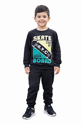 Conjunto Moletom TaitaKids Urban Skate