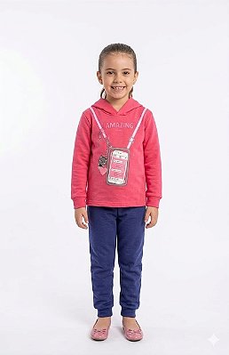 Conjunto Moletom Infantil Cato Lelê Amazing