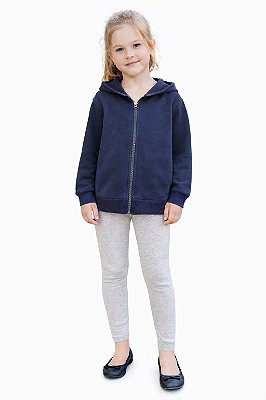 Conjunto Moletom Infantil Alenice Básico com Capuz