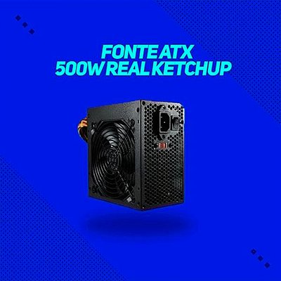 FONTE ATX 500W - COMPUTADOR