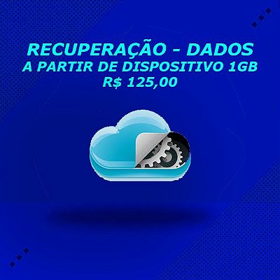 RECUPERAÇÂO DE DADOS -  a partir de 1 GB