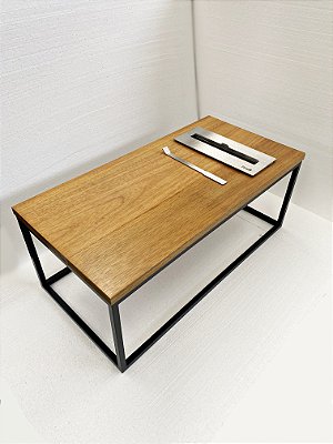 Lareira Ecológica Table - Queimador Slim 40