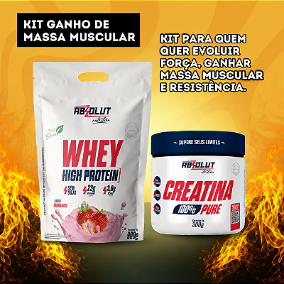 KIT Whey + Creatina