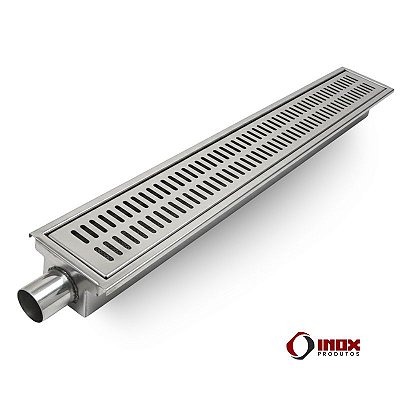 Ralo Classic com Saída na Ponta -Grelha com Furos Oblongos
