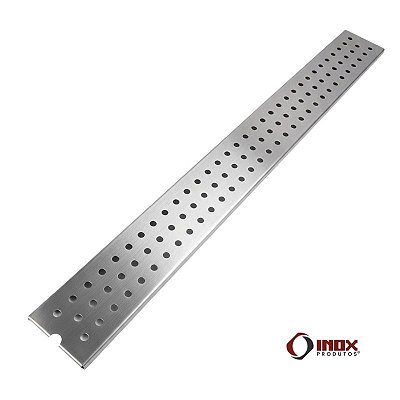 Ralo G10 Grelha - Sem Calha - Grelha Inox Para Ralo Com Furos Redondos