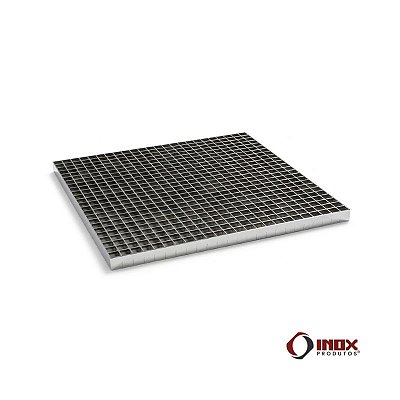 Ralo G105 Grelha - Sem Calha - Grelha Inox Reforçada Para Ralo Colmeia