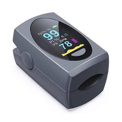 Oxímetro de Dedo Mediclini Color