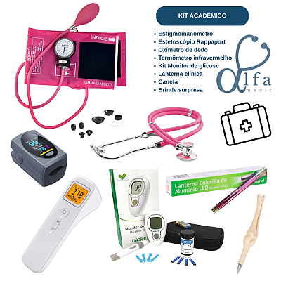 Kit Acadêmico Pink