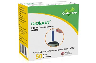 Fita para Medição Bioland – Modelo G423S – CODE Free 50 fitas