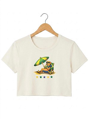 Cropped Caramelo- Off-white