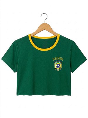 Cropped Escudo- Verde