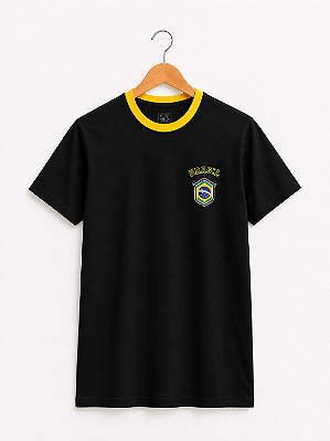 T-shirt Escudo- Preto