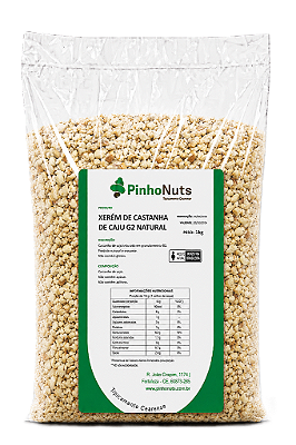 Xerém de Castanha de Caju G2 Natural - Pinho Nuts