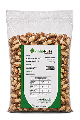 Castanha do Pará Miúda - Pinho Nuts