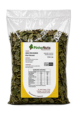 Ora Pro Nobis em Folhas - Pinho Nuts
